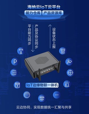 海納云發布“IoT邊緣物聯一體機”，破解老舊設備接入難題，部署成本降低60%